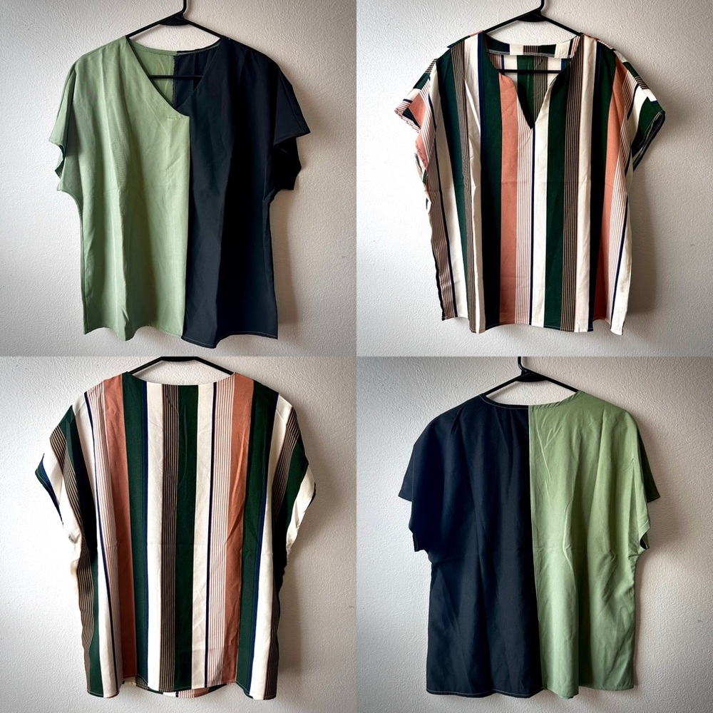 Women’s V Neck Blouses *2for1!!*
